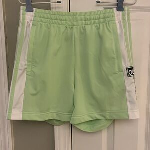 Women’s Adidas Adibreak Light Green Breakaway Shorts